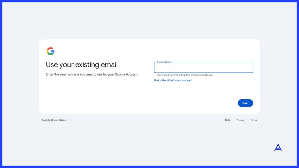 Step 3 Enter Your Basic Details - Choose your email
