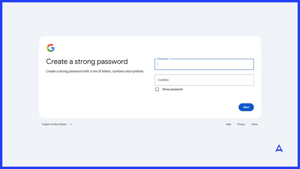 Step 4 Create a Strong Password
